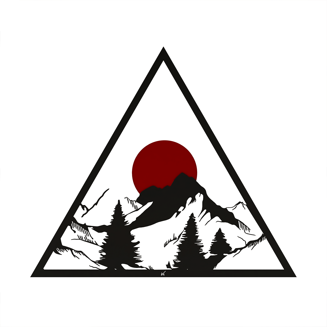 Wall Art Triangle - Landscape