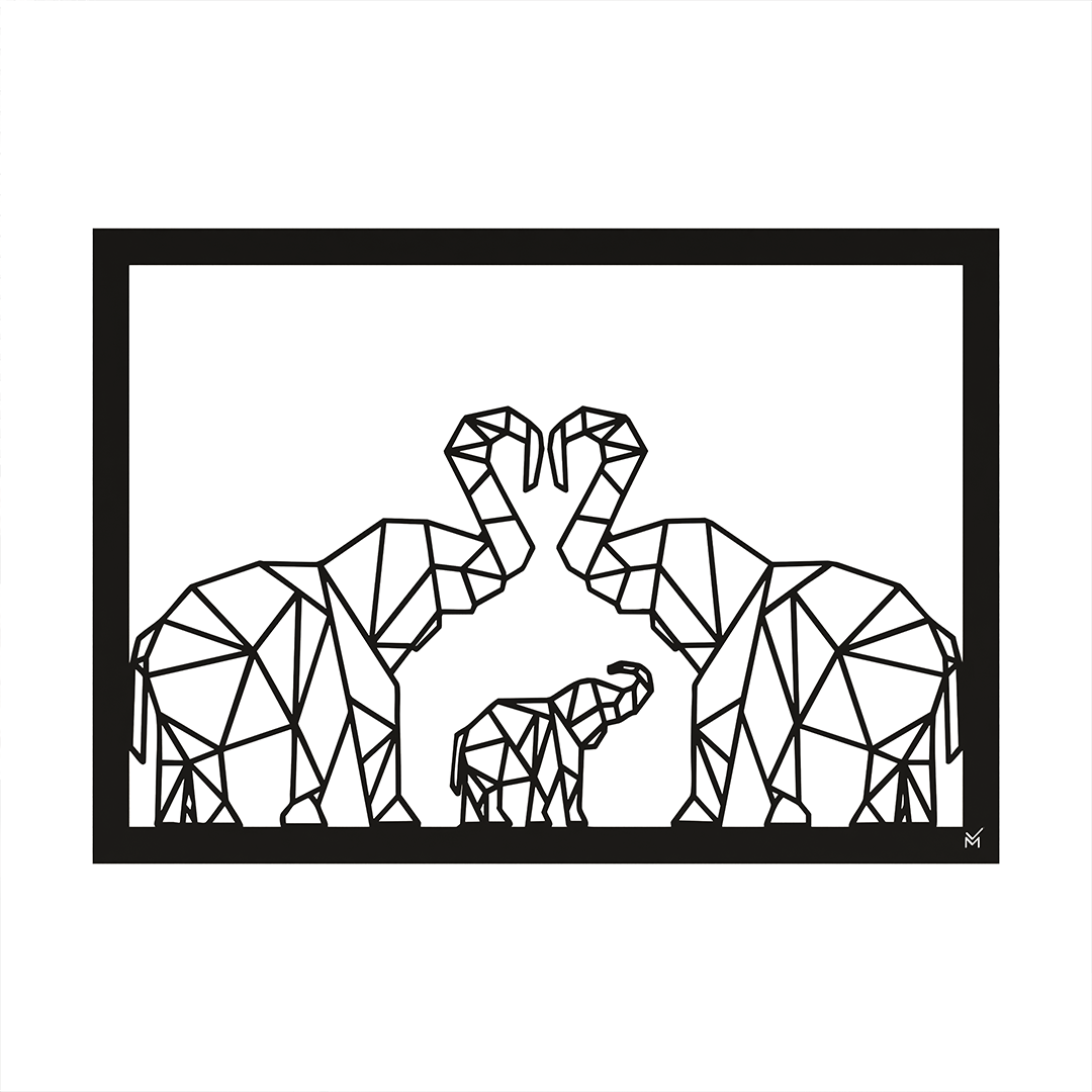 Wall Art 50 - Elephant
