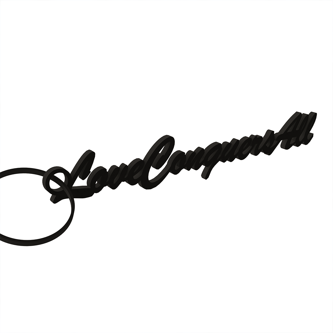 Keychain - Love Conquers All