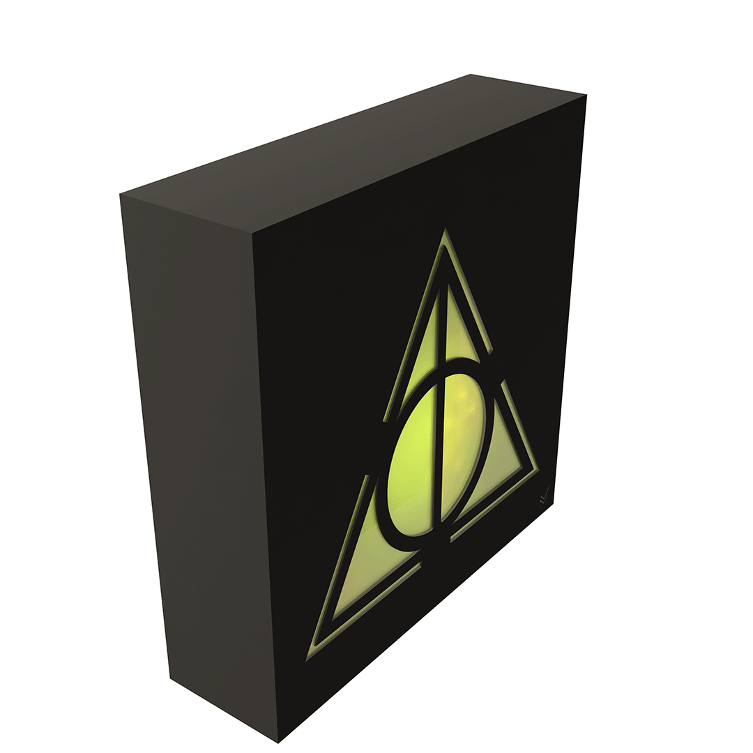 Lamp Square - Deathly hallows (Harry Potter)