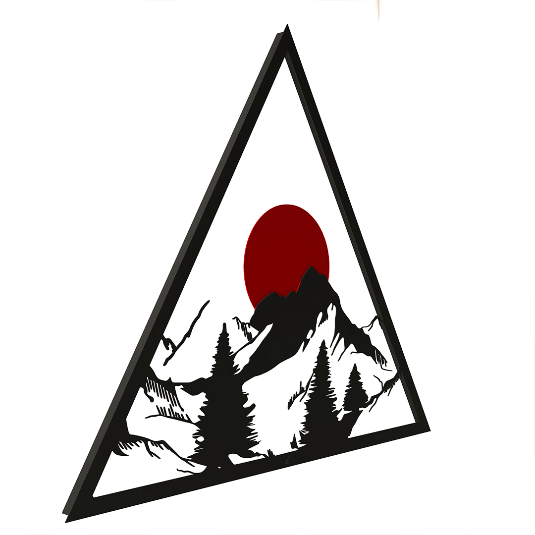 Wall Art Triangle - Landscape
