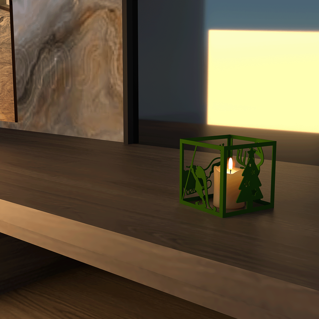 Christmas - Candle Holder