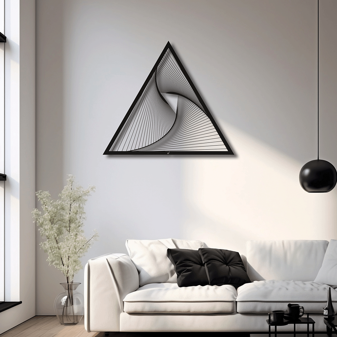 Wall Art Triangle - Illusion