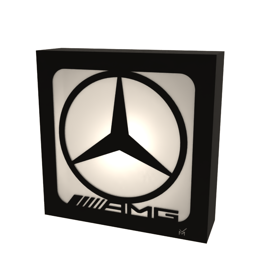 Lamp Square - Formula 1 Mercedes Option 1