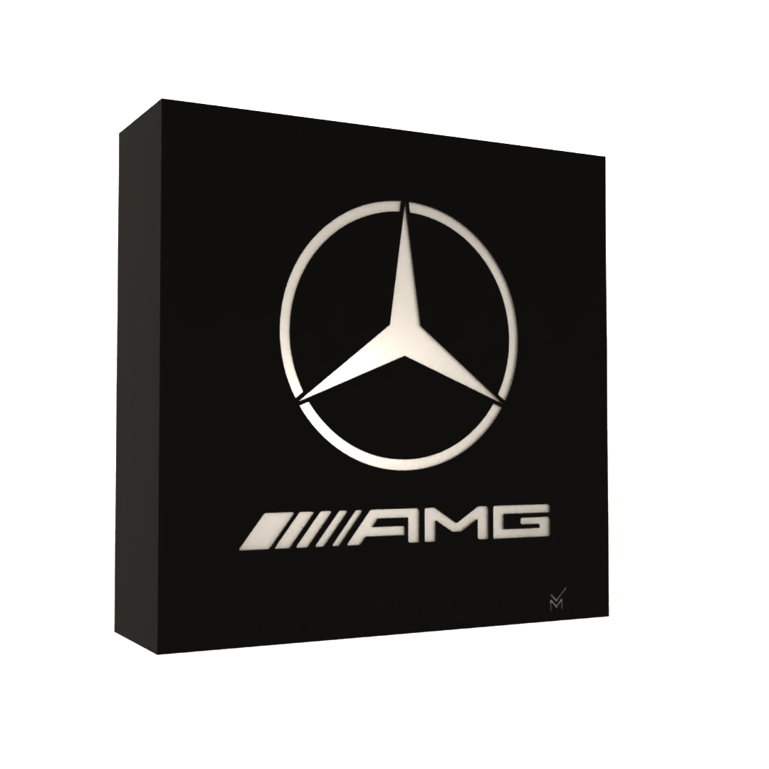 Lamp Square - Formula 1 Mercedes Option 2