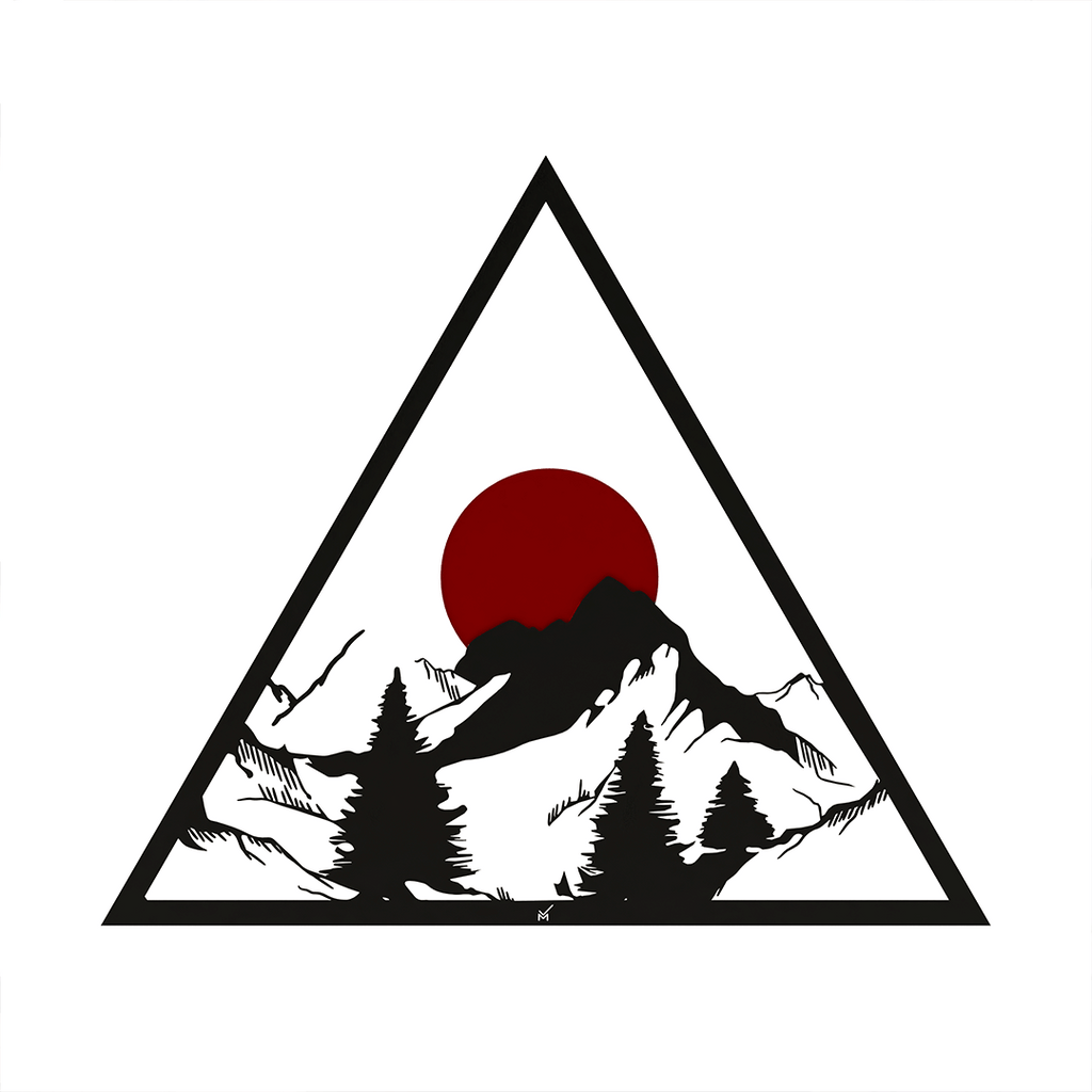 Wall Art Triangle - Landscape