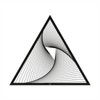 Wall Art Triangle - Illusion