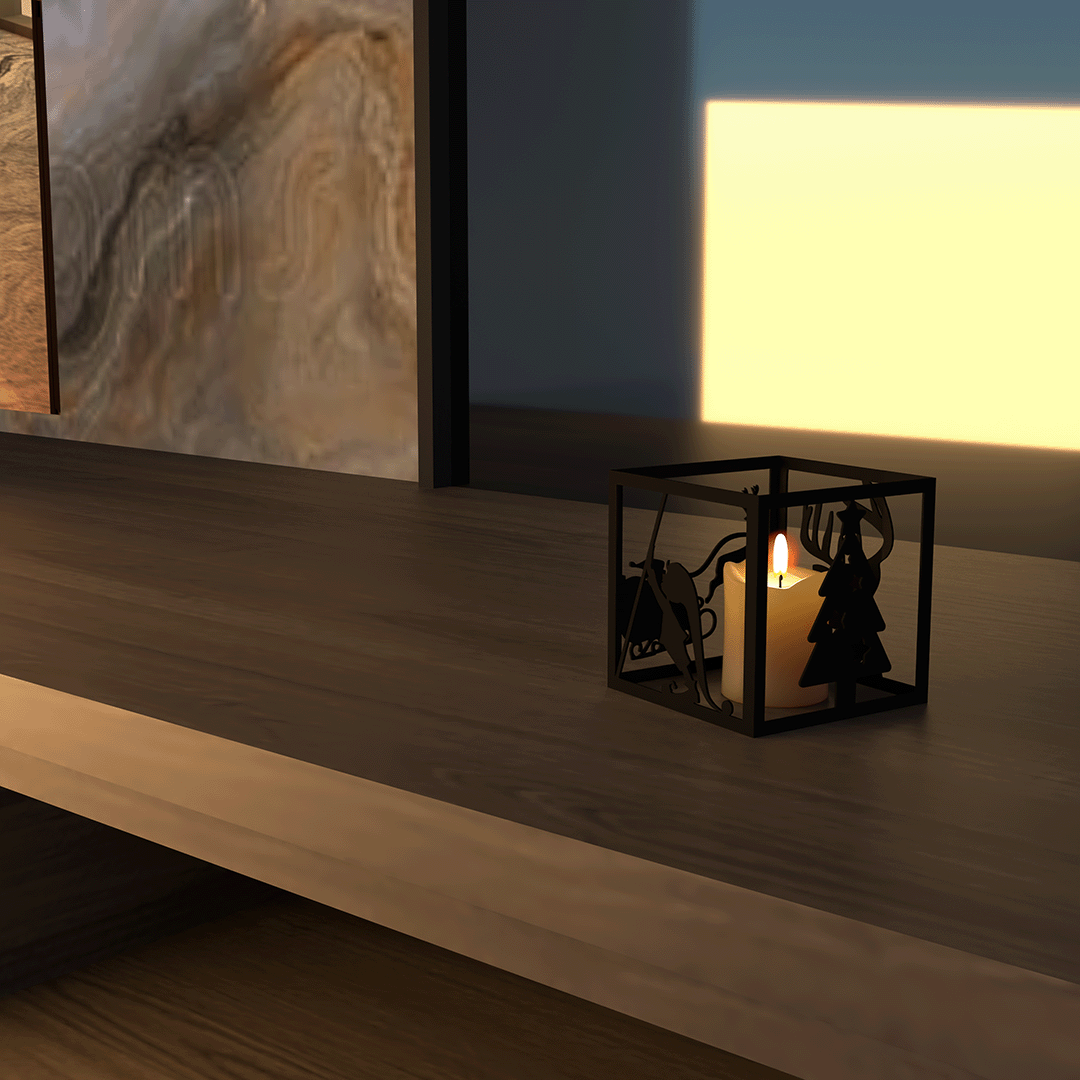 Christmas - Candle Holder