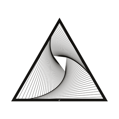 Wall Art Triangle - Illusion