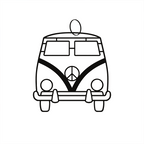 Keychain - VW Van