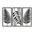 Wall Art Trio - Leaves