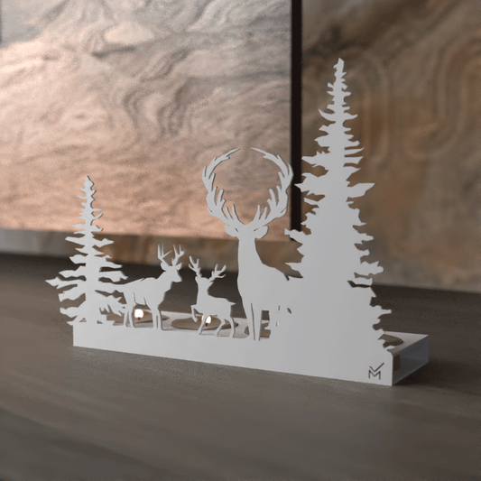 Christmas - Deer Candle Holder