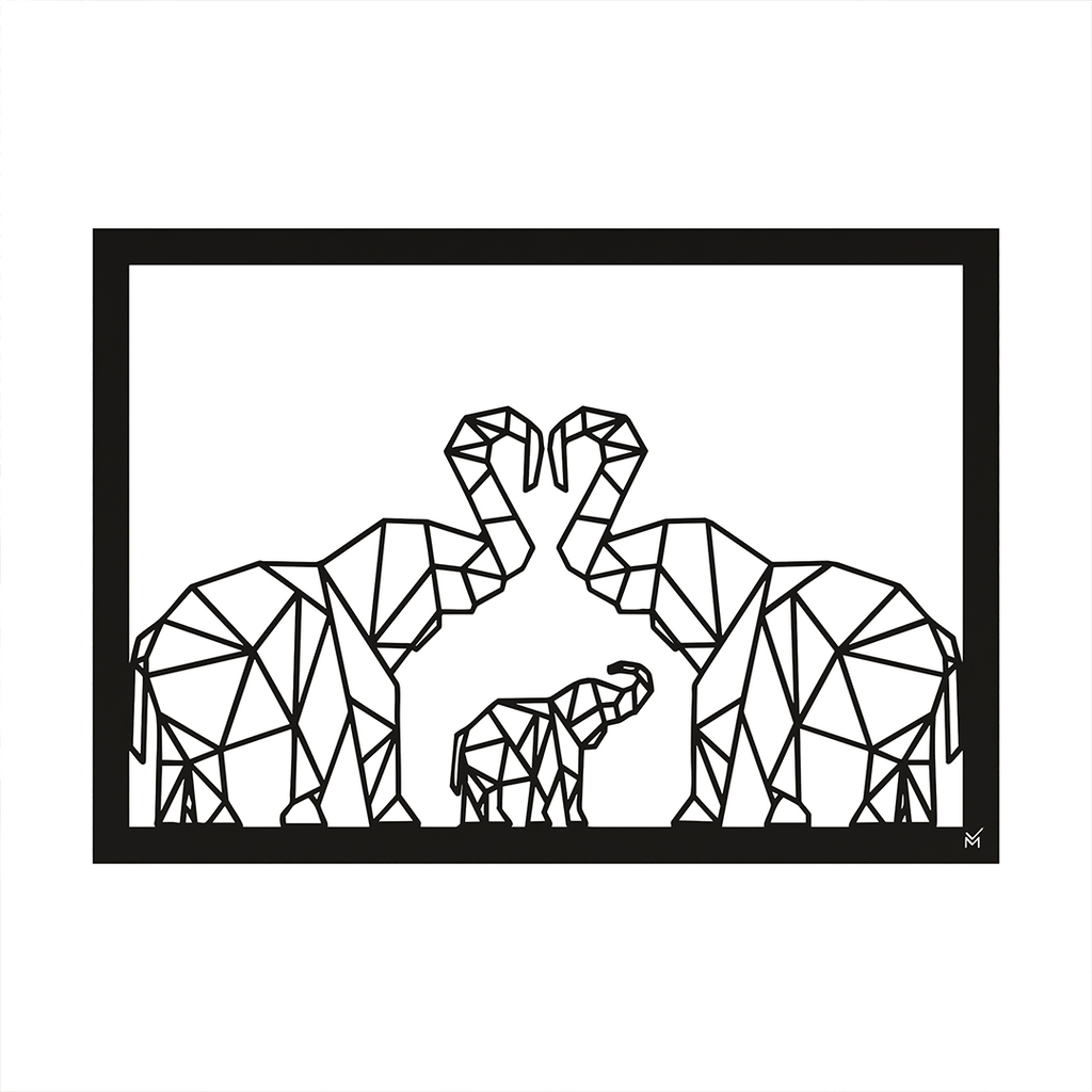 Wall Art 50 - Elephant