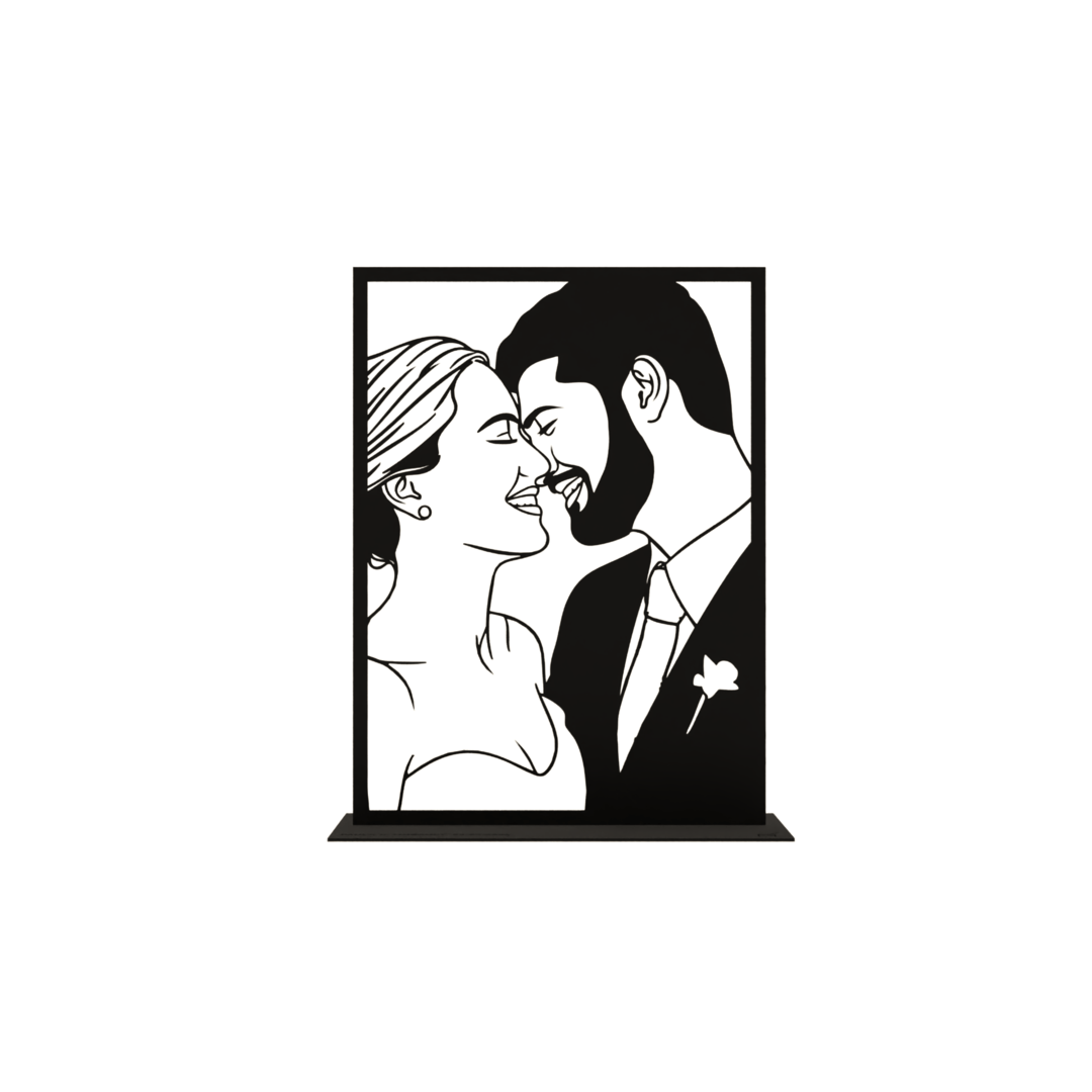 Table Plaque - Customizable Photo Frame
