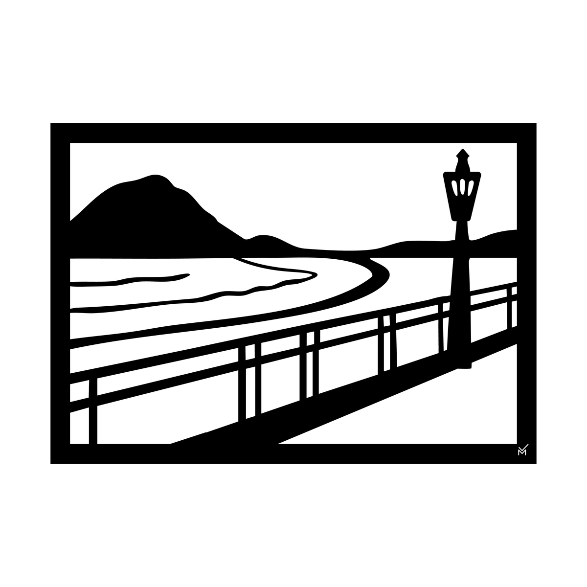 Wall Art Rectangle - Cornich