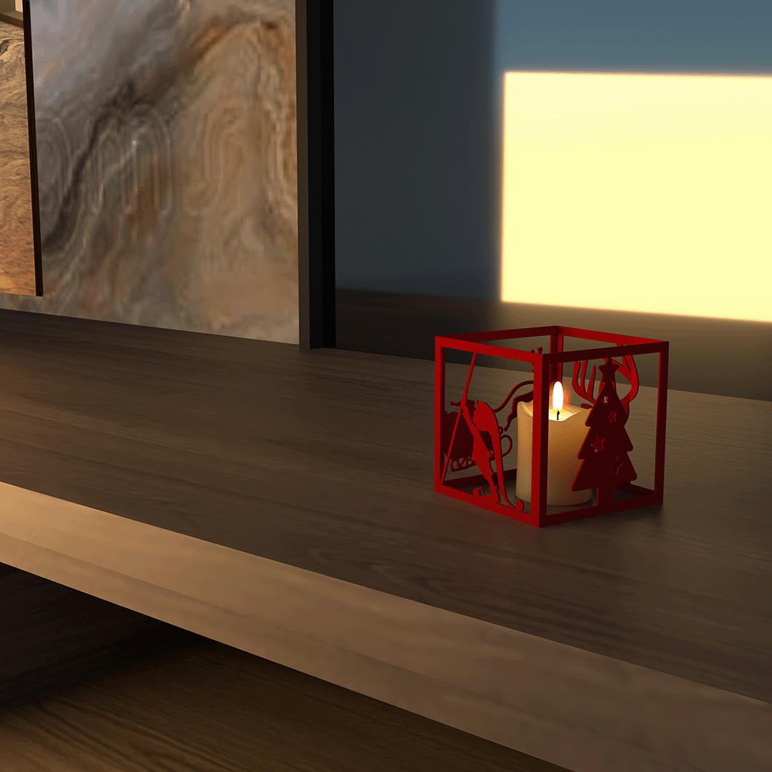 Christmas - Candle Holder