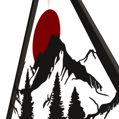 Wall Art Triangle - Landscape