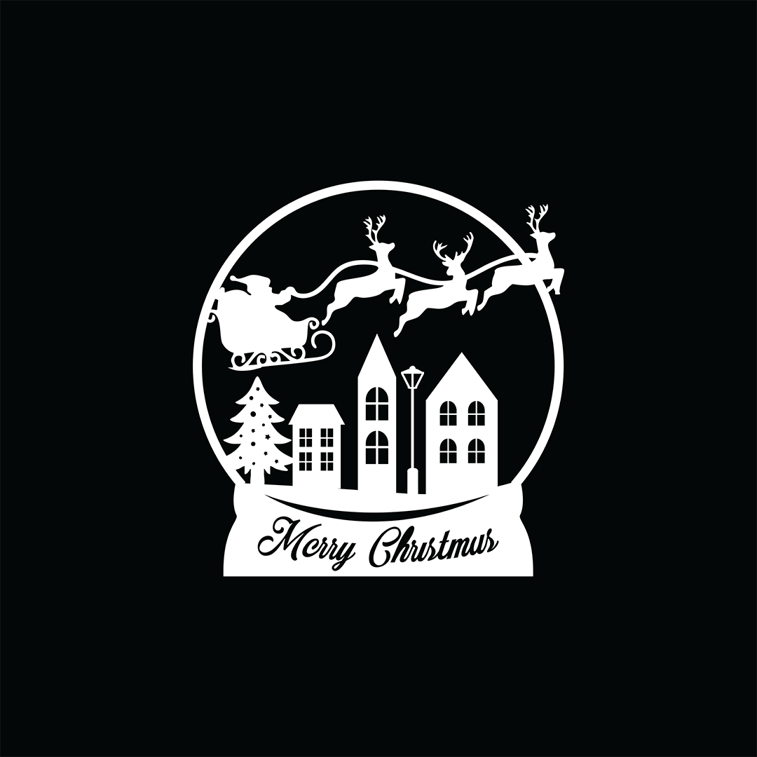 Christmas - Globe Plaque