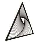 Wall Art Triangle - Illusion
