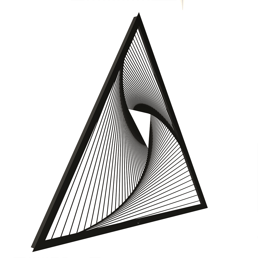 Wall Art Triangle - Illusion