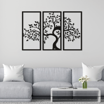 Wall Art Trio - Tree