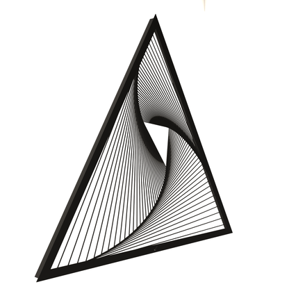 Wall Art Triangle - Illusion