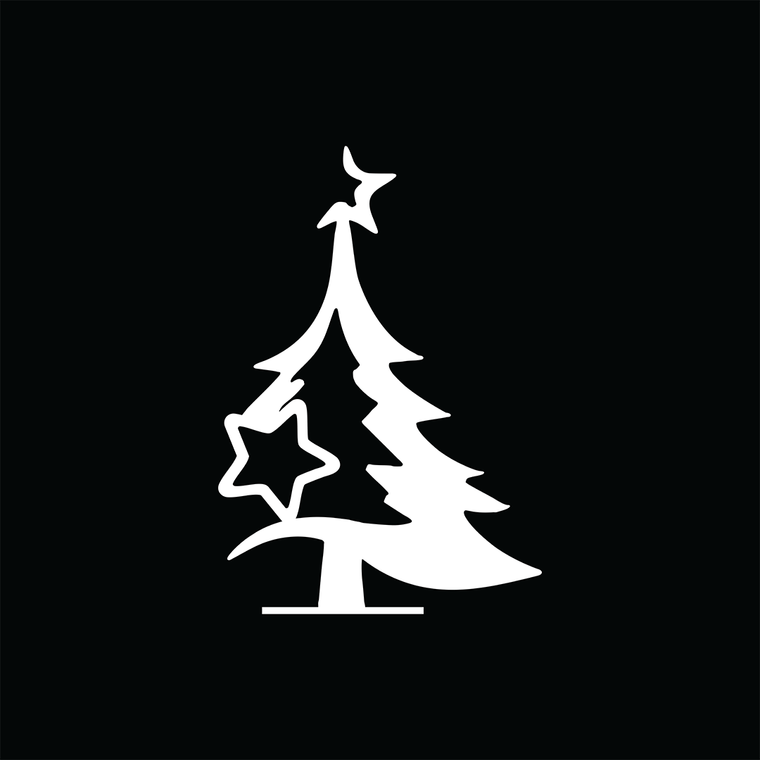 Christmas - Tree Plaque 1 set of 2