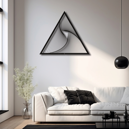 Wall Art Triangle - Illusion