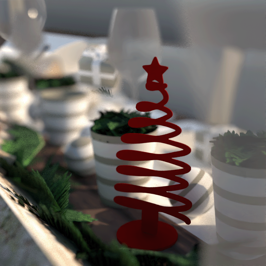 Christmas - Tree Plaque 2 set of 2