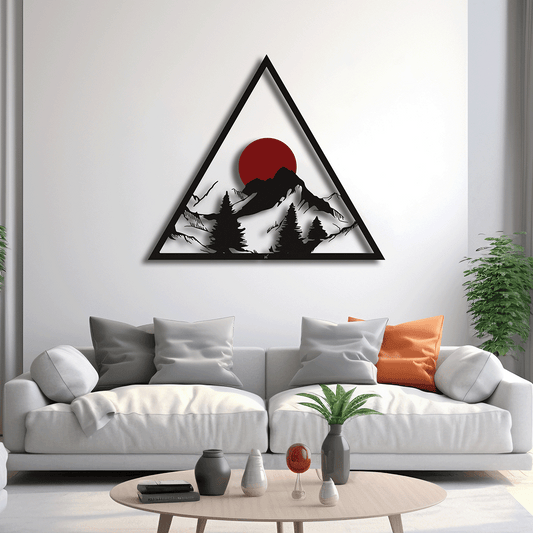 Wall Art Triangle - Landscape
