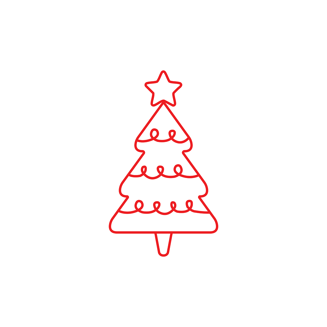 Christmas - Wall Tree 3