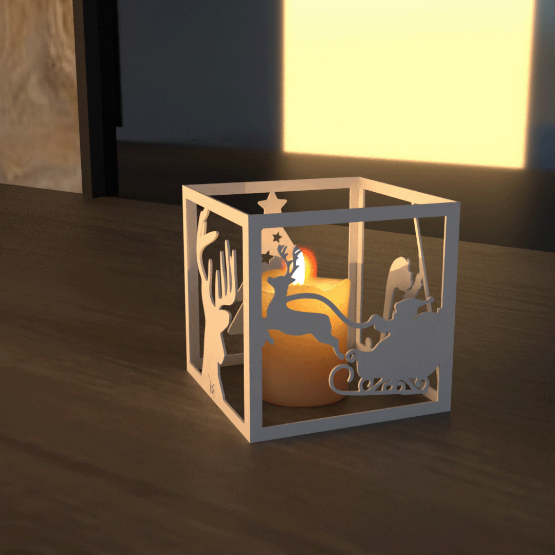 Christmas - Candle Holder