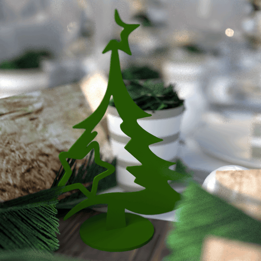 Christmas - Tree Plaque 1 set of 2