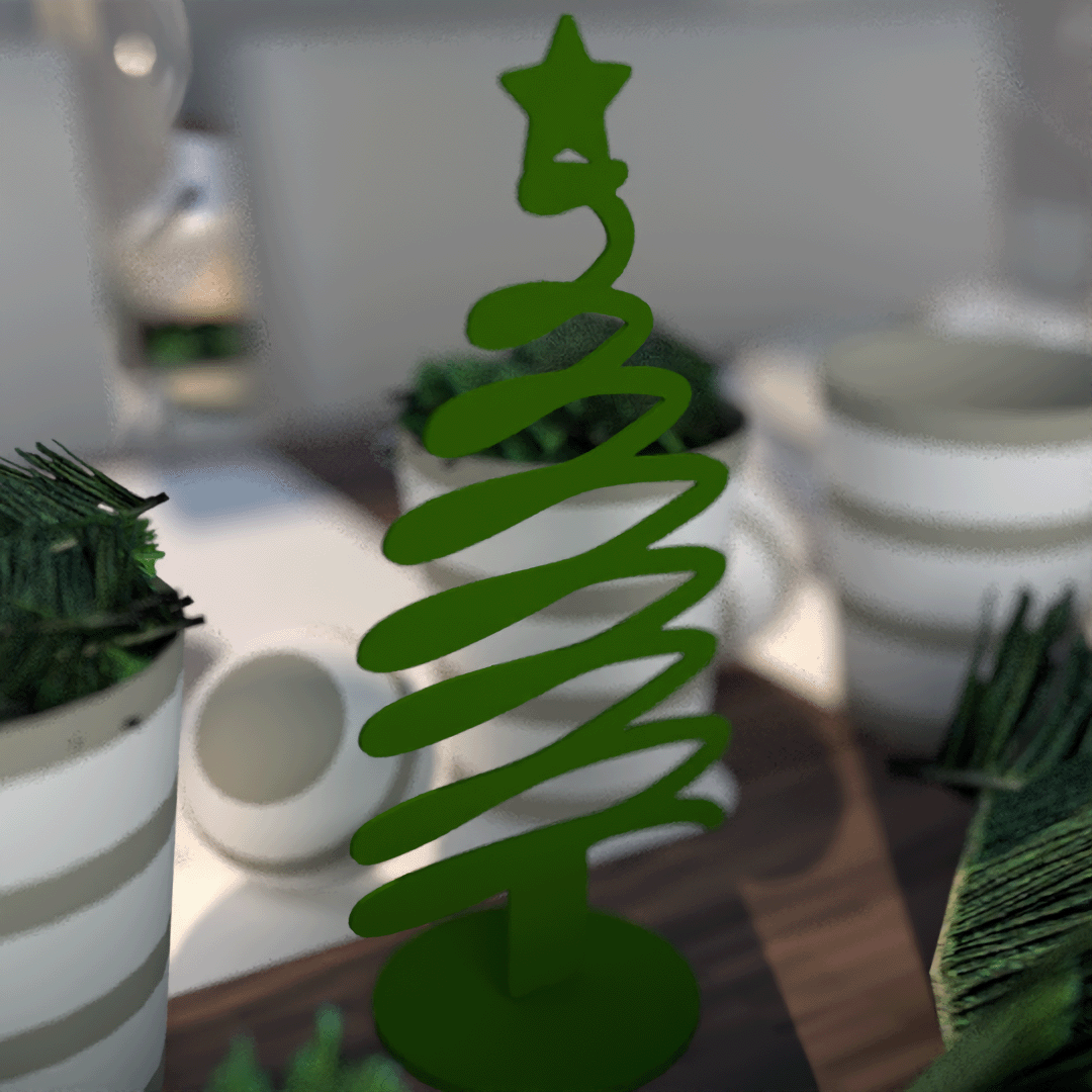 Christmas - Tree Plaque 2 set of 2