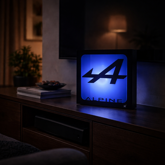 Lamp Square - Formula 1 Alpine Option 1