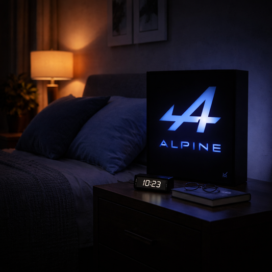 Lamp Square - Formula 1 Alpine Option 2