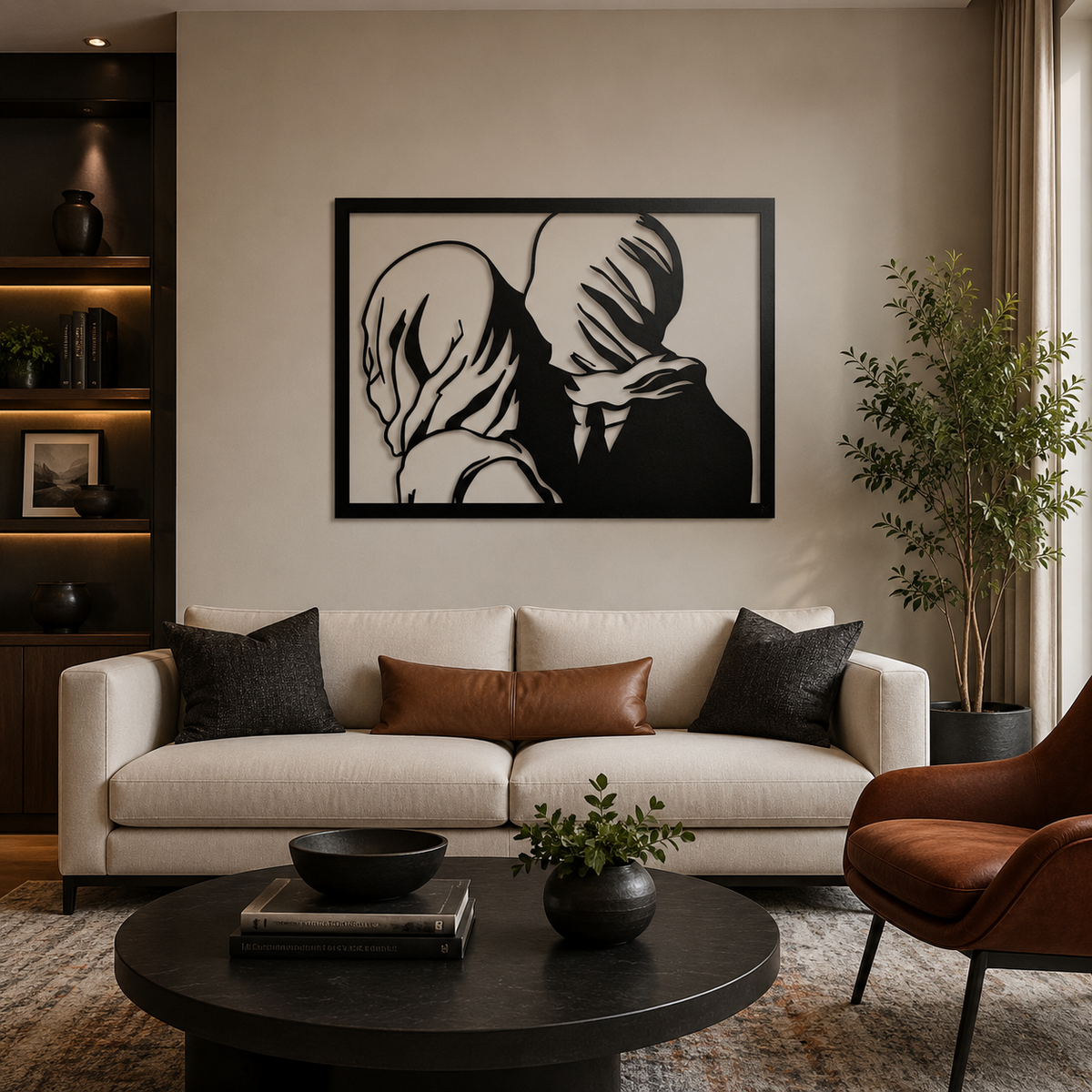 Wall Art Rectangle - The Lovers
