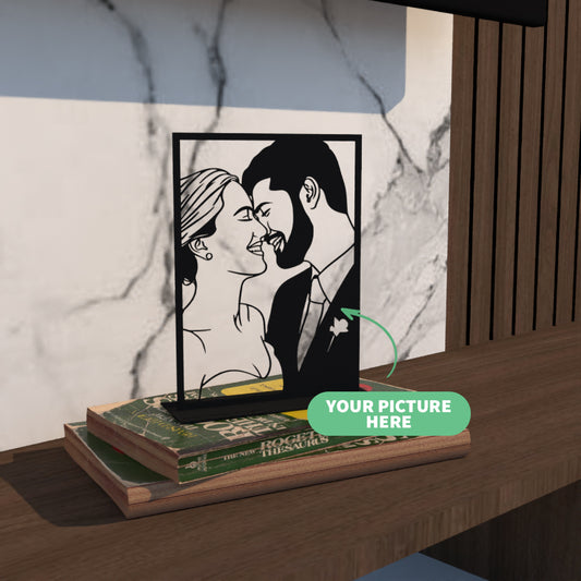 Table Plaque - Customizable Photo Frame