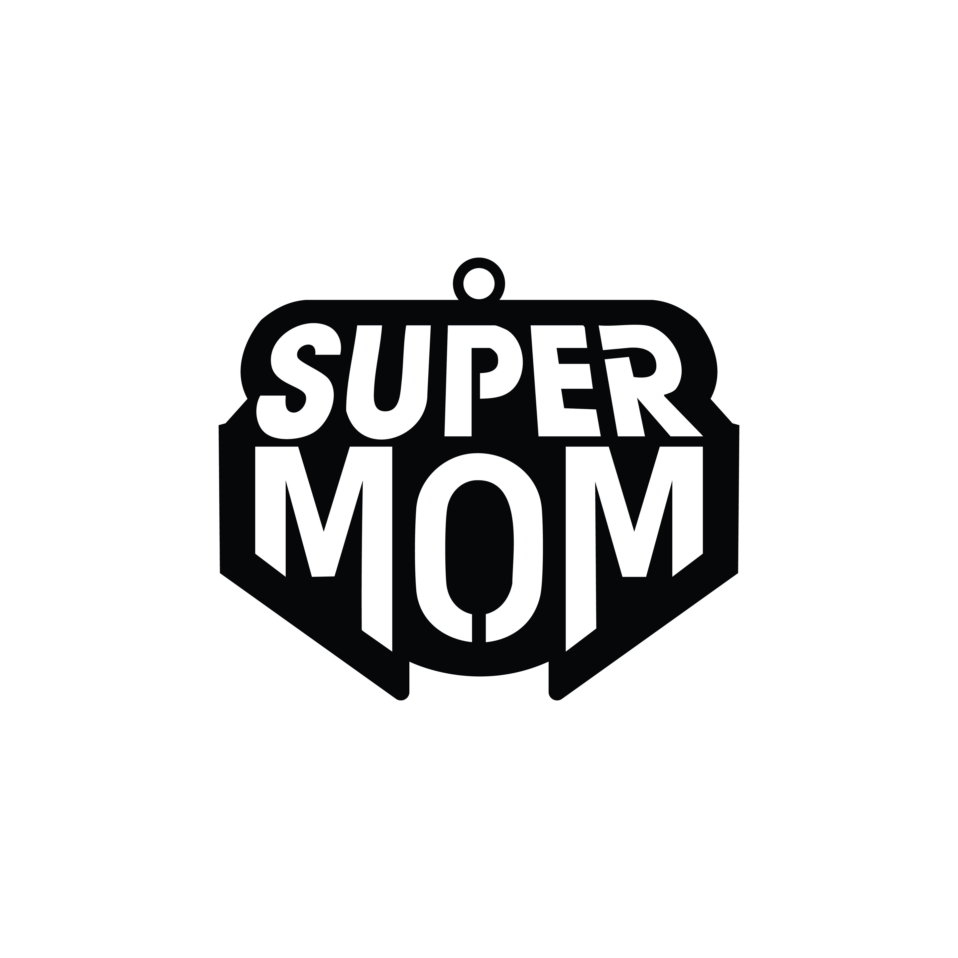 keychain - Super MoM