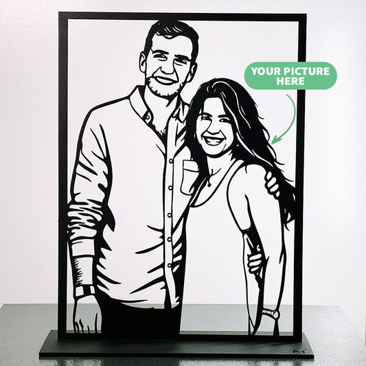 Table Plaque - Customizable Photo Frame