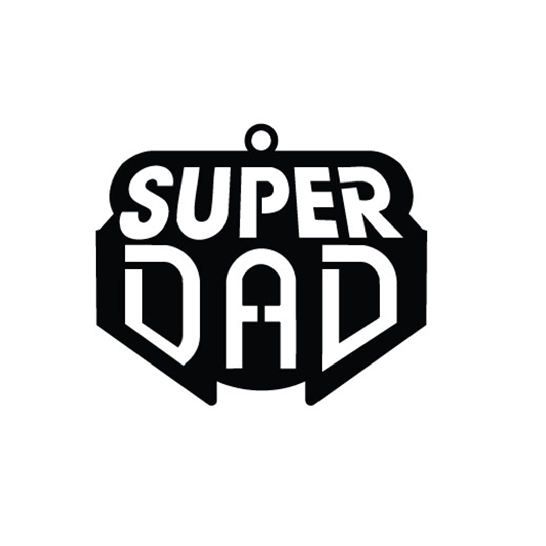keychain - Super Dad